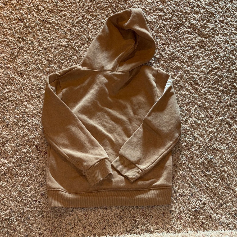 Under Armour Kids Brown Hoodie and Joggers Tracksuit Set Boys Size 6 - Picture 5 of 8